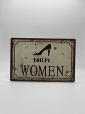 Blechschild Women 20x30cm