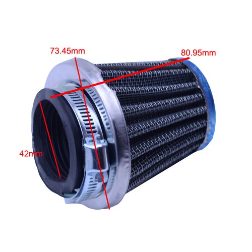 Universal 42mm luftfilter - universal,