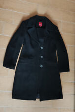 ESPRIT schwarzer Wollmantel Mantel