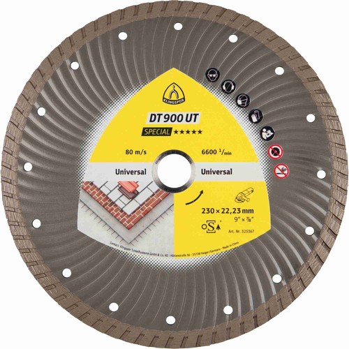Klingspor 900 ut - 3x, dt
