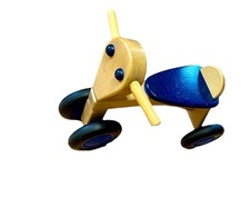 Dreirad Laufrad klein Holz Van