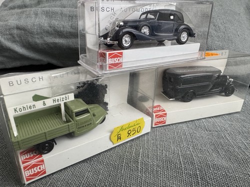 Busch oldtimer model - 3x,