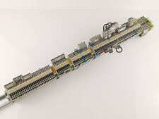 Reihenklemmen Block versch. Durchgangsklemmen auf Hutschiene Anschlussblock