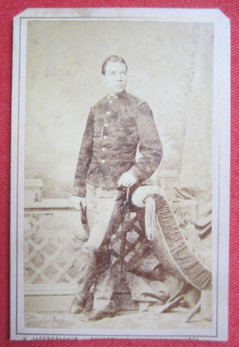 Orig cdv foto militaria - militaria, k.