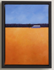 Orange Wheat – 24” x 30”