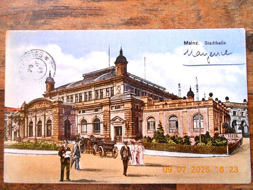 Mainz alte ansicht - mainz,, der