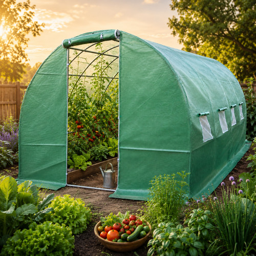 Folien gewächshaus xxl 2x3m - gewächshaus,