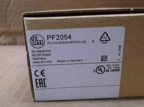 Ifm pf2054 drucksensor - ifm,