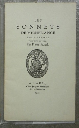 Michelangelos sonette - michelangelos,