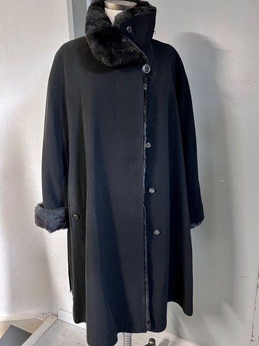 Stoff-Mantel+Pelzfutter