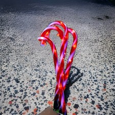 Led Zuckerstangen Lichterkette