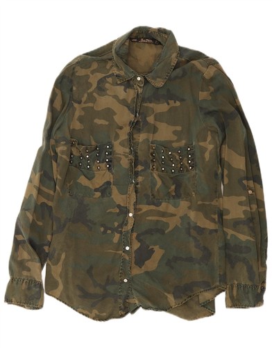Zara damen military jeanshemd - damen,