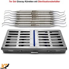 Parodontologie Gracey Küretten Universalküretten Dental Sterilisationskassette