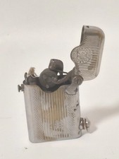 Thorens Art Deco Vintage Sturm Feuerzeug, Petrol Lighter, Brevete a L'Etranger