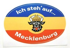 Souvenir-Aufkleber Ich steh
