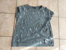 bon brix Graues Shirt mit weißen Sternchen Gr 44/46 von Bon Brix