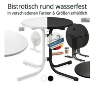 Bistrotisch Campingtisch rund