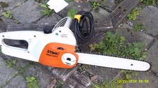Stihl-Elektrosäge MSE 140 einsatzbereit !