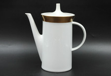 Rosenthal Form Berlin Kurfürstendamm Goldrand Kaffeekanne Kanne aus Porzellan