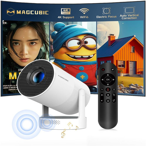 Smart projektor wifi - projektor, 4k
