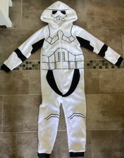 Star Wars Fasching Verkleidung Overall Jumpsuit Storm Trooper Gr. 140/146