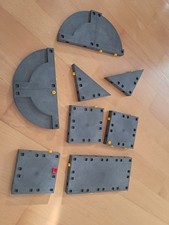 Playmobil System X Bodenplatten  Konvolut dunkelgrau