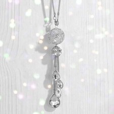 Weißer Disco-Kristall