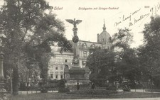 Erfurt Birldgarten Mit Krieger