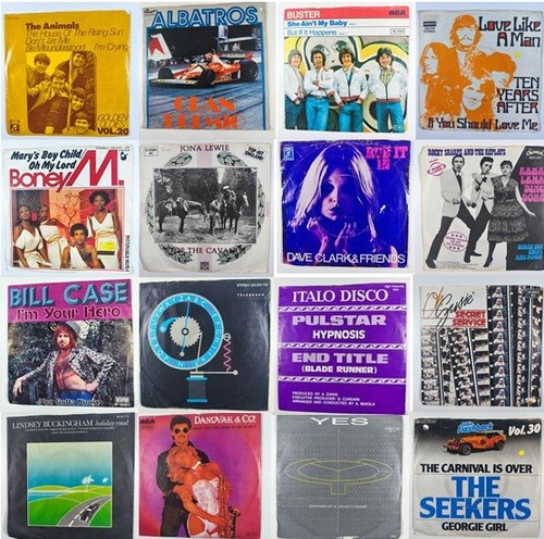 Vinyl single zoll sammlung - single, 7
