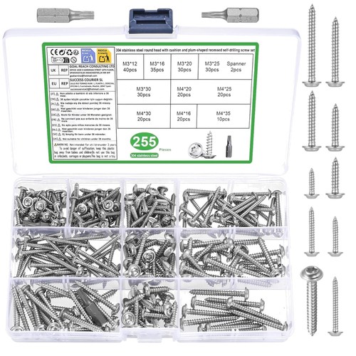Schrauben set 255 - schrauben,