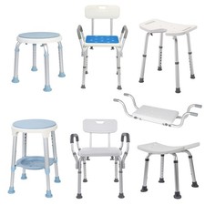 Duschhocker 360° Drehbar Alu