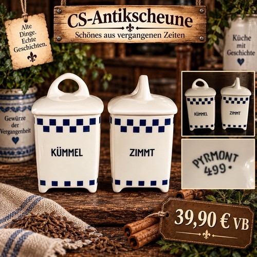 Antike gewürzdosen - antike,