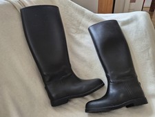 Gummireitstiefel, schwarz, wenig getragen, Gr. 40 WS 6/5