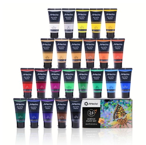 Acrylfarben set 60 - set, ×