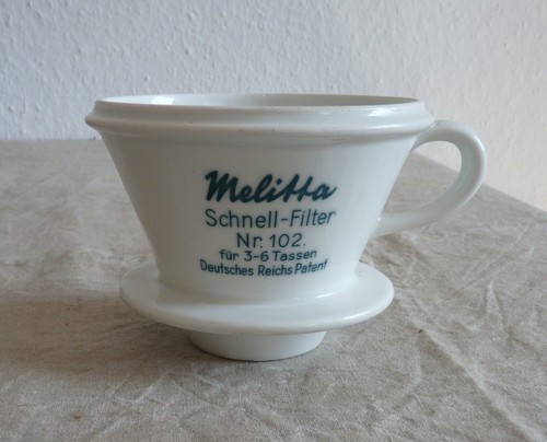 Antiker melitta schnell filter - melitta, schnell-filter