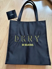 DKNY Tasche Schwarz 30x34 Neu