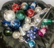 Antike Alte Christbaumkugeln