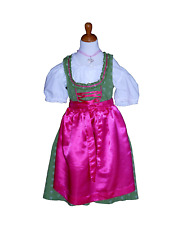 Kinder  Dirndl, Gr. 146 / 152 , grün 3 teilig , neuwertig
