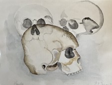 WATERCOLOUR DRAWING HUMAN