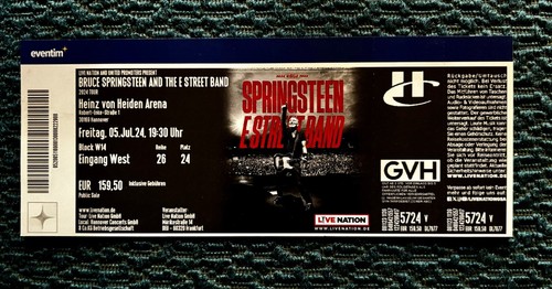 Bruce springsteen ticket - bruce,