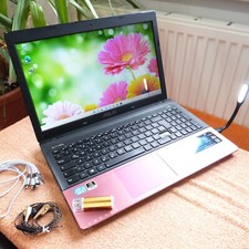 Asus K55 Pink Lady 15 Zoll l 8GB RAM NEU l Windows 11 PRO 750 l TURBO i5 GeForce