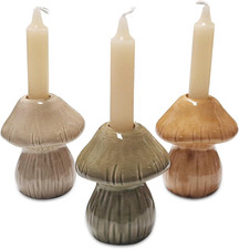 3 Pilze Kerzenhalter