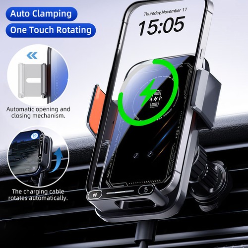 15w handyhalterung auto mit - auto,