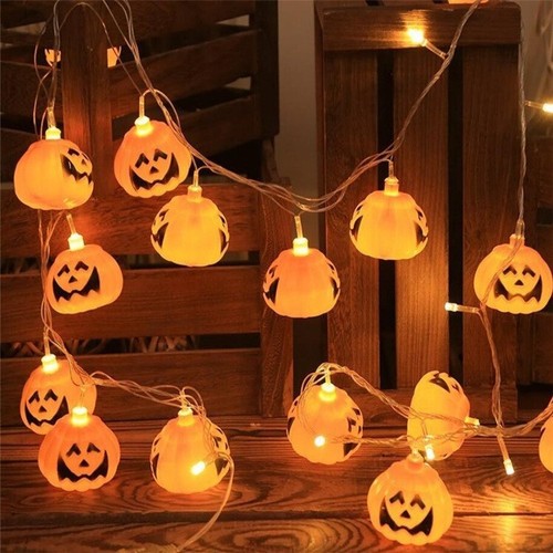 Halloween vorhang kürbis - halloween,
