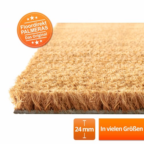 Kokosmatten natur 24mm - kokosmatten,