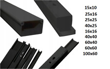 Kabelkanal schraubbar 15x10 - 100x60 mm Installationskanal PVC Leitungskanal 2m
