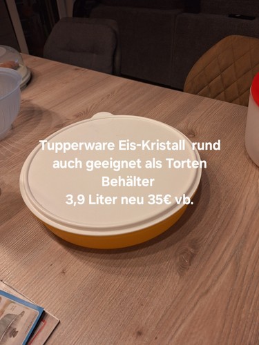 Tupperware eiskristall rund - tupperware,