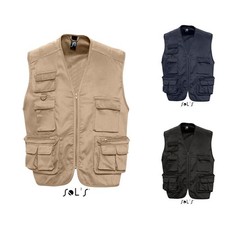 Herren Safari Weste mit