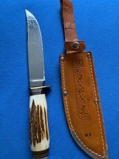 Anton Wingen JR Solingen Jagdmesser Messer Hirschhorn Othello Germany