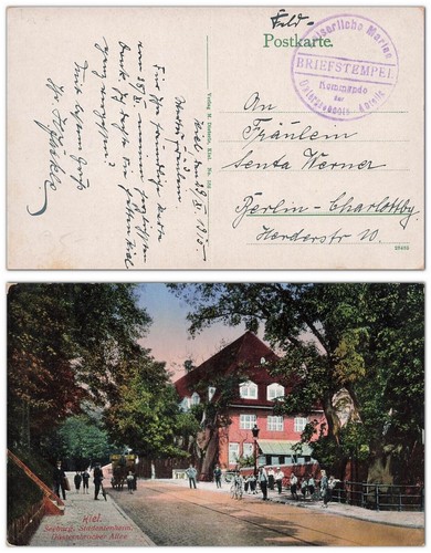 Kiel studentenheim 1915 - studentenheim,
